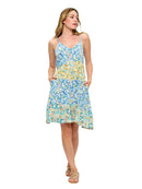 Floral Breezy A-Line Dress