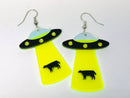UFO Alien Earrings