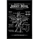 Anatomy of the Jersey Devil Print - Framed Print