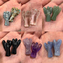 Gemstone Angel Figurine
