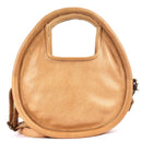 Aster Handcrafted Leather Crossbody Bag - Mustard