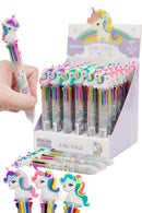 Unicorn Pony 8-in-1 Multicolor Translucent Pen