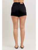 High Waisted Aurora Weekender Short Double Rolled Cuff