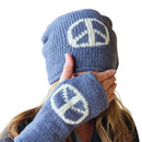 Beanie Hat Peace Sign