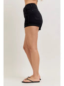 High Waisted Aurora Weekender Short Double Rolled Cuff