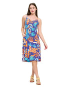Midi Boho Floral Dress