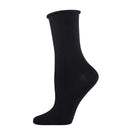 Men's Solid Color Bamboo Crew Socks