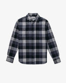 Plaid Cotton Flannel Shirt