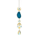 Agate Moon Sun Suncatcher