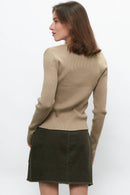 Utility Corduroy Mini Skirt