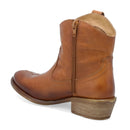 Carlitos Cowboy Ankle Boot - Brandy
