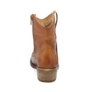 Carlitos Cowboy Ankle Boot - Brandy