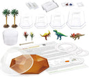 Dinosaur Crystal Terrarium