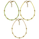 Fresh Spring Bead Anklet