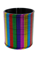 Metallic Rainbow Ombre Magic Slinky Toy