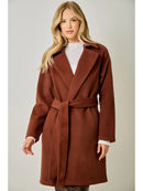 Lapel Collar Robe Coat