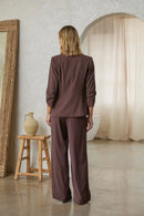 Shirred Sleeve Blazer
