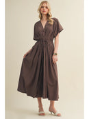 Tucked Waist Double Strap Dress