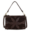 Stevie Suede Leather Crossbody Bag