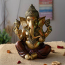 Seated Ganesha Hindu God Statue