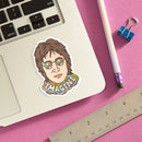 John Lennon Imagine Die Cut Sticker