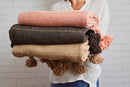 Moroccan Blankets - Camel
