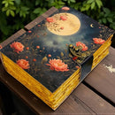 Moon Phase Journal – Vintage Leather Grimoire