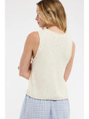 Textured Sweater Tank