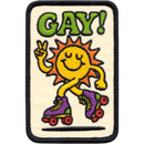 "Gay!" - Peace Loving Sun Patch