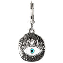 Round Evil Eye Earrings