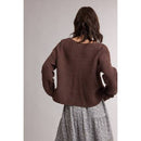 Button Front Sweater Cardigan