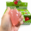 Clear Apple Squishy Stress Relief Toy