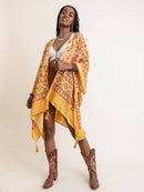 Lightweight Moroccan Tassel Kimono