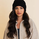 Toasty Waffle Puff Beanie