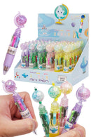 Mini Sparkle Globe 4-in-1 Multicolor Pen - 36 pcs