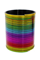 Metallic Rainbow Ombre Magic Slinky Toy
