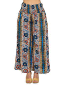 Pants Loose Fit Floral Pattern