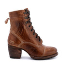 Judgement Lace-Up Bootie - Tan Rustic