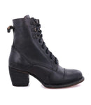 Judgement Lace-Up Bootie - Black Rustic