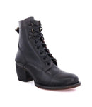 Judgement Lace-Up Bootie - Black Rustic