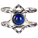 Triple Moon Triangle Rings