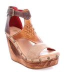 Millennial Wooden Wedge Sandal