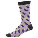 Men's Nightshade Socks- Purple Heather