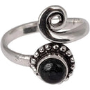 Assorted Adjustable Brass Scroll Rings