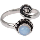 Assorted Adjustable Brass Scroll Rings