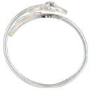 Silver Snake Adjustable Ring
