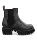 Valda Hi  Ankle Boot - Black Rustic