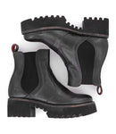 Valda Hi  Ankle Boot - Black Rustic