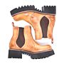 Valda Hi  Ankle Boot- Tan Rustic