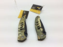 Green Camo Stainless Steel Knife